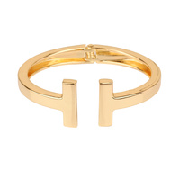 BAR END TIPPED HINGE BRACELET