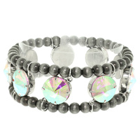 WESTERN CRYSTAL STRETCH BRACELET