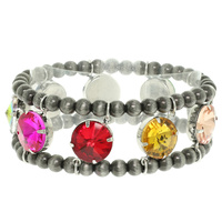 WESTERN CRYSTAL STRETCH BRACELET