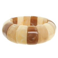 MARBLED SEGMENT STRETCH BRACELET