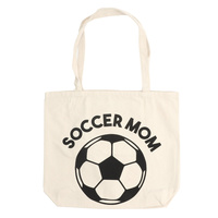 SOCCER MOM TOTE BAG