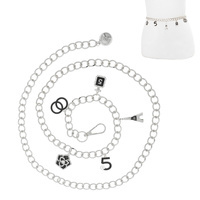 PARIS LUXURY CHARM CHAIN BELT