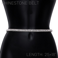 RHINESTONE PAVE BELT