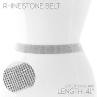 RHINESTONE PAVE BELT