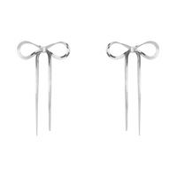 LONG TAIL BOW POST EARRINGS