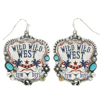 WESTERN WILD WEST DANGLE EARRINGS