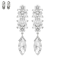 GLASS W/STONE CLIP ER