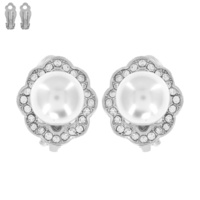 STONE W/PEARL CLIP ER