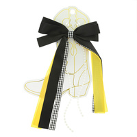 GAMEDAY RIBBON BOW KEY AND BOOT CHARM