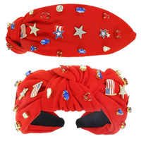 AMERICAN FLAG THEME HEADBAND