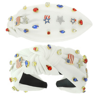 AMERICAN FLAG THEME HEADBAND