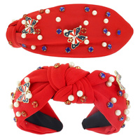 AMERICAN FLAG THEME HEADBAND