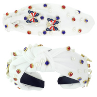 AMERICAN FLAG THEME HEADBAND
