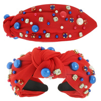 AMERICAN FLAG COLOR THEME HEADBAND