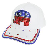 U.S FLAG ELEPHANT BASEBALL CAP