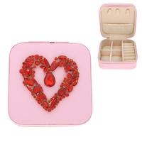 HEART JEWELED JEWELRY BOX