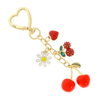 SPRING LOVE THEME BAG CHARM CHAIN