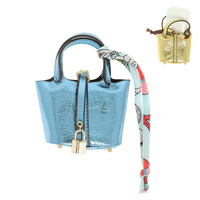 MINI LEATHER PURSE EARBUD CASE