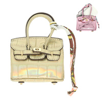 MINI LEATHER PURSE EARBUD CASE