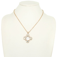 CRYSTAL CLUSTER NECKLACE