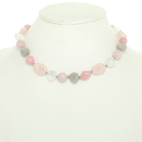 PASTEL STONE BEAD NECKLACE