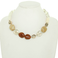 MULTICOLOR MIXED BEAD NECKLACE