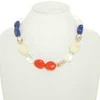 MULTICOLOR MIXED BEAD NECKLACE
