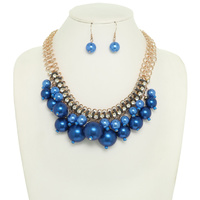MULTI STRAND PEARL NECKLACE SET