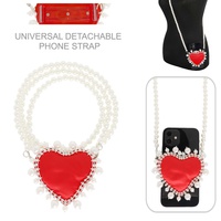 HEART UNIVERSAL CELLPHONE CROSSBODY ATTACHMENT
