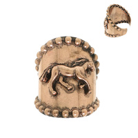 WESTERN HORSE CUFF RING