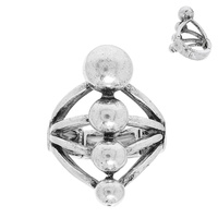 WESTERN BUBBLE TEXTURED RING