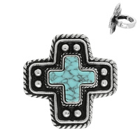 WESTERN CROSS STRETCH RING