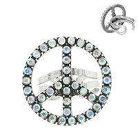 WESTERN PEACE SIGN RING