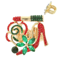 FLORAL HIGH HEEL STRETCH RING