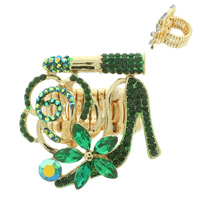 FLORAL HIGH HEEL STRETCH RING