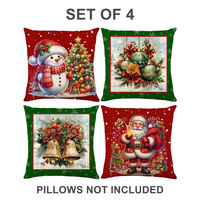 CHRISTMAS CUSHION COVER SET