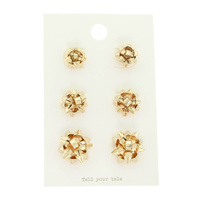 CHRISTMAS MINI GIFT BOW EARRINGS SET